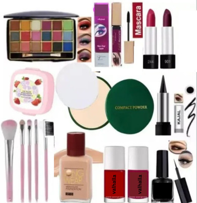 Valhalla 12 items face makeup combo for women(12 Items in the set)