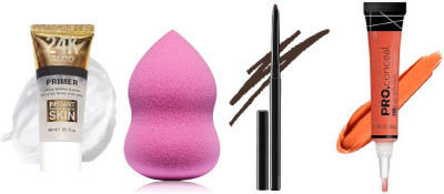 Neycare MINI MAKEUP COMBO SET EASY TO USE PERFECT PACK OF 4(4 Items in the set)