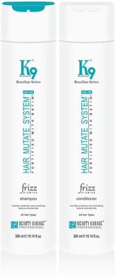 Beauty Garage Garage K9 Frizz Dismiss Shampoo + Conditioner 300 ml(2 Items in the set)