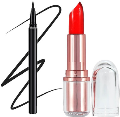 THTC Sketch Pen for Eye Makeup With Color Changing Gel Lipstick(2 Items in the set)