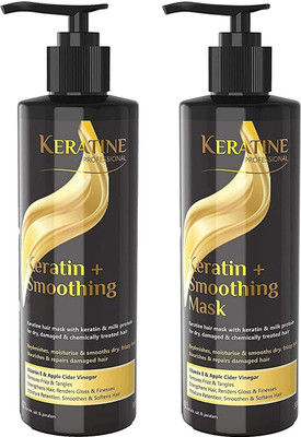 KERATINE PROFESSIONAL Keratin + Smoothening Shampoo(2 Items in the set)