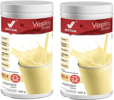 Vestige Veslm Vanilla Shake for Weight Loss(2 Items in the set)