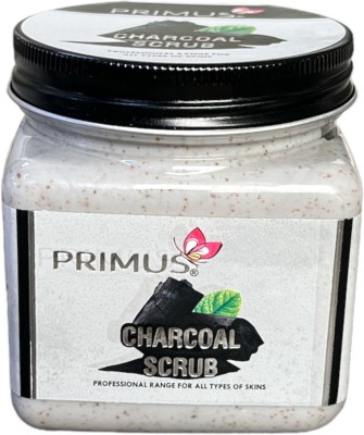 Primus charcoal scrub for face and body Scrub(400 g)