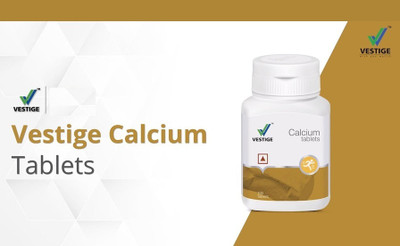 Vestige Calcium 100 Tablets Pack of 1(1 Items in the set)