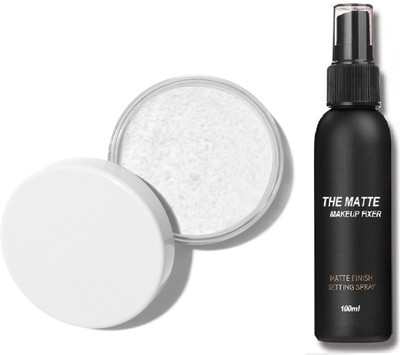 LILLYAMOR Perfect Makeup Fixer HD Ultra Primer & Loose Powder(2 Items in the set)