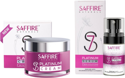 SAFFIRE S7 Platinum Cream & Serum(2 Items in the set)