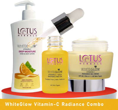 LOTUS HERBALS WhiteGlow Vitamin-C Radiace Set(3 Items in the set)