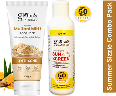 Globus Naturals Summer Sizzle Set - Sunscreen(2 Items in the set)