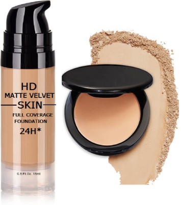 ADJD Weightless Stay Matte Powder With Matte Foundation(2 Items in the set)