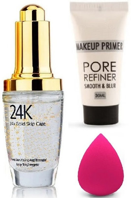 SEUNG FACE SERUM+FACE PRIMER+BEAUTY BLENDER SET(3 Items in the set)