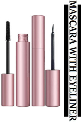 Neycare liquid new matte water proof eyeliner with mascara pack of 2(2 Items in the set)