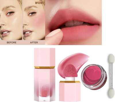 Sheny Long Lasting Lip Tint Waterproof Matte And formula Natural Radiant finish blusher(1 Items in the set)