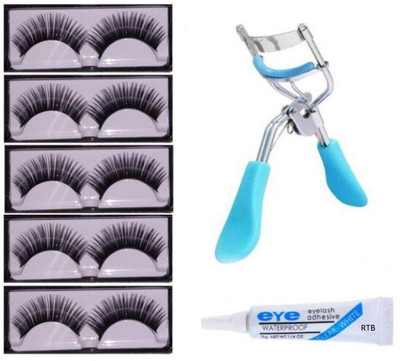 RTB CURLER GLUE FALSE EYELASH(7 Items in the set)