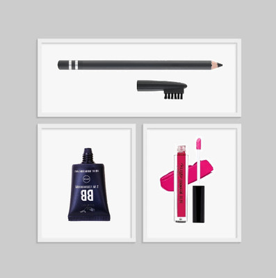 BLUEMERMAID PROFESSIONAL MATTE FINISH MAKEUP COMBO KIT FOR WOMEN(3 Items in the set)