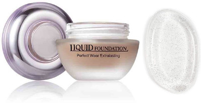 THTC Matte+Poreless Liquid Foundation With Unique Elastic Puff(2 Items in the set)