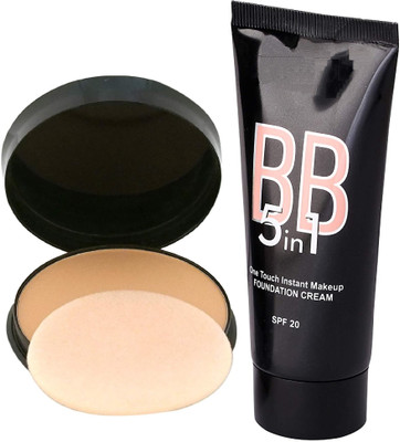 REIMICHI OIL FREE MATTE FINISH FOUNDATION & POWDER COMPACT(2 Items in the set)