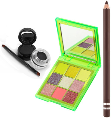 MYEONG Combo Of Gel Kajal(3 Items in the set)