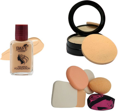 DA.VE Compact+Foundation+Benders n puff(4 Items in the set)