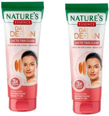 Nature's Essence DAILY DE-TAN LACTO TAN CLEAR(2 Items in the set)
