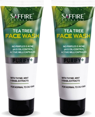 SAFFIRE Tea Tree Purifying Face Wash (Pack Of 2)(2 Items in the set)