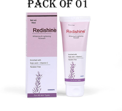 Redishine SKIN CARE KE LIYE FACEWASH KA PACK OF 01 Face Wash(70 g)