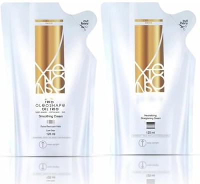 Rochester Professionale X'tenso Oleo Trio Extra Resistant Smoothing Cream 125ml & Neutralizer Cream 125 ml For Unisex Straight Hair(2 Items in the set)