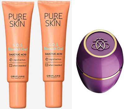 Oriflame Sweden Pure Skin SOS Blemish Gel.With Teander Care.(3 Items in the set)