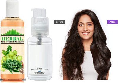 ADJD Anti dandruff shampoo with Smoother Hair and Long Lasting(2 Items in the set)