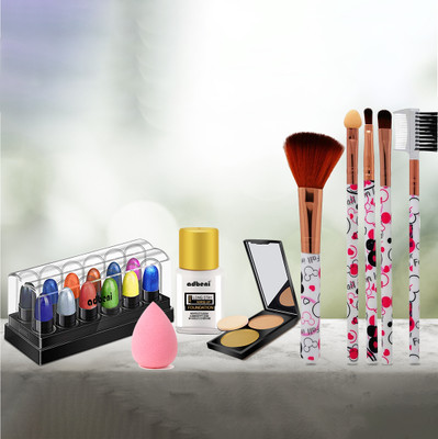 adbeni Love Forever Essential Make Up Combo | Party & Casual For Snow White Tone(5 Items in the set)