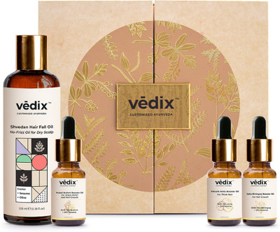 Vedix Customized Ayurvedic Hair(4 Items in the set)