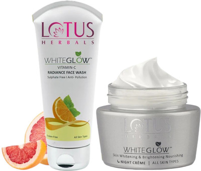 LOTUS HERBALS WhiteGlow Skin Brightening(2 Items in the set)