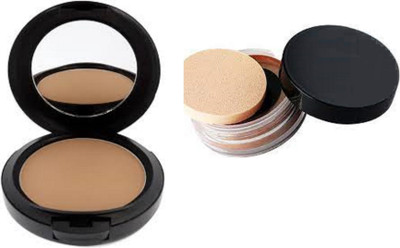 Luipui COPPER GLITTER HIGHLIGHTER POWDER AND COMPACT POWDER(1 Items in the set)