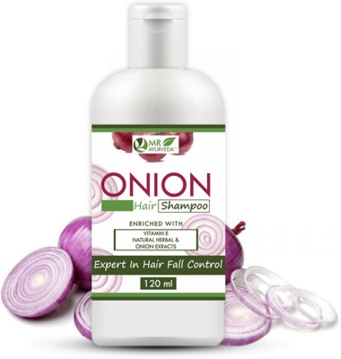 MR Ayurveda Onion Shampoo for Hair Growth and Hair Fall Control(120 ml)