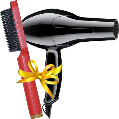 snowworld Hair Straightener with Degrees Temperature Control, Hair Dryer with Speed And Heat Setting(2 Items in the set)