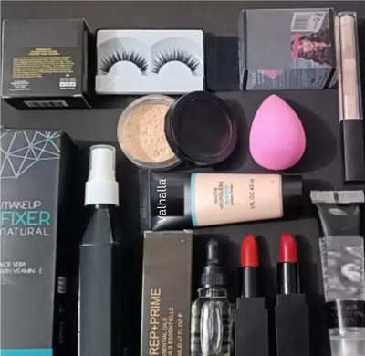 Valhalla 10 items makeup kit combo(Pack of 10)
