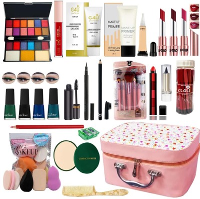 K.Y.L.Plus All In One Makeup Kit Set Of 36 Pcs (Red,Pink Maroon)(25 Items in the set)