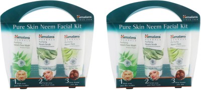 HIMALAYA Neem Facial Kit of Pack of 2(6 Items in the set)