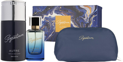 SIGNATURE Autre Perfume 80ML & Autre Deodorant 250ML |Fragrance Aromatic Spicy | Gift Pack(3 Items in the set)