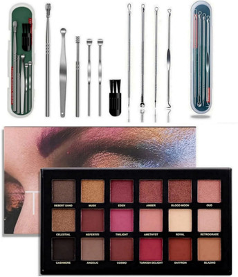 ghorela g 1 Rozi Golden Makeup Kit + 1 Ear Wax Remover Tool Set + 1 Blackhead Remover Tool Set (Pack of 3)(1 Items in the set)