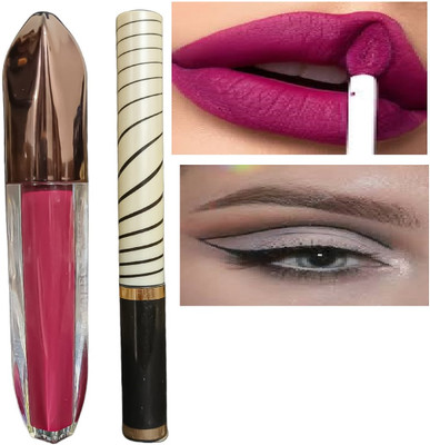 Luipui DARK PINK AND BLACK EYELINER PACK OF 2(1 Items in the set)
