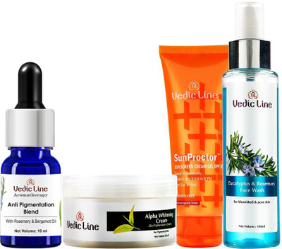 Vedic Line Advanced Anti Pigmentation Kit(4 Items in the set)