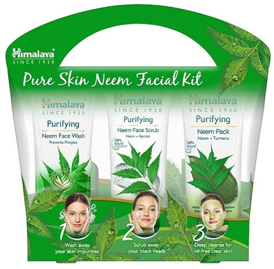 HIMALAYA Pure Skin Neem Facial Kit(3 Items in the set)