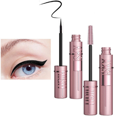 Neycare perfect look mascara & eyeliner mini combo set pack of 2(2 Items in the set)