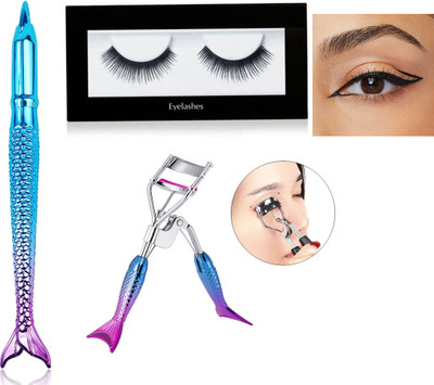 Sheny Eyelash Long Natural curler For Make your eyes look And Professional Eyes Make up Fish Eyeliner. 10 g(1 Items in the set)