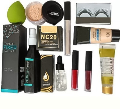 DAIMANPU Makeup Cosmetic Combo Kit of 10 Pieces(10 Items in the set)