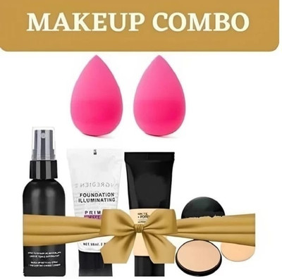 Zailie Primer & Foundation & Compact & Puff 2 pc.(6 Items in the set)