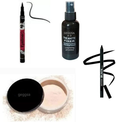 Geggsa Combo Makeup Kit For Girls And Women(4 Items in the set)
