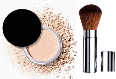 ADJD MAKEUP LOOSE POWDER WITH CAP MAKEUP BRUSH(2 Items in the set)