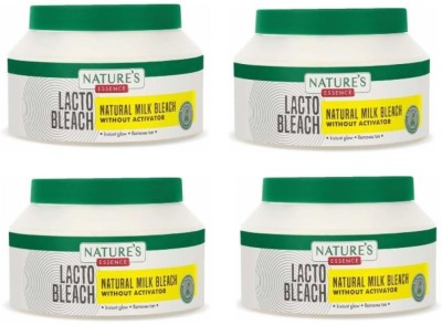 Nature's Essence Lacto Bleach 60gm (Pack of 4) 60gm EACH(4 Items in the set)