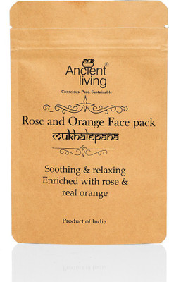 Ancient Living Rose & Orange face pack-40gm(Set of 2)(80 g)